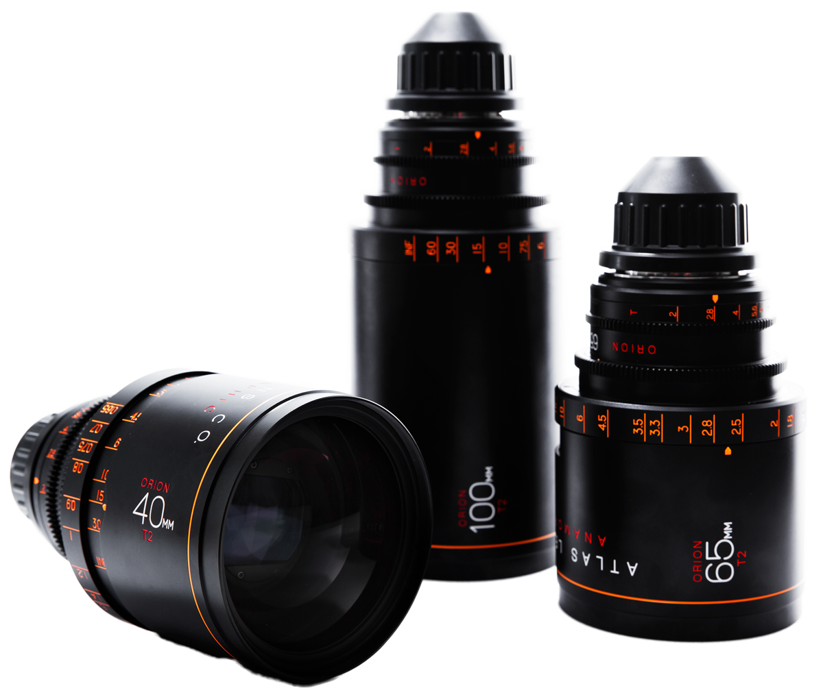 Atlas Orion 2x Anamorphoten Set